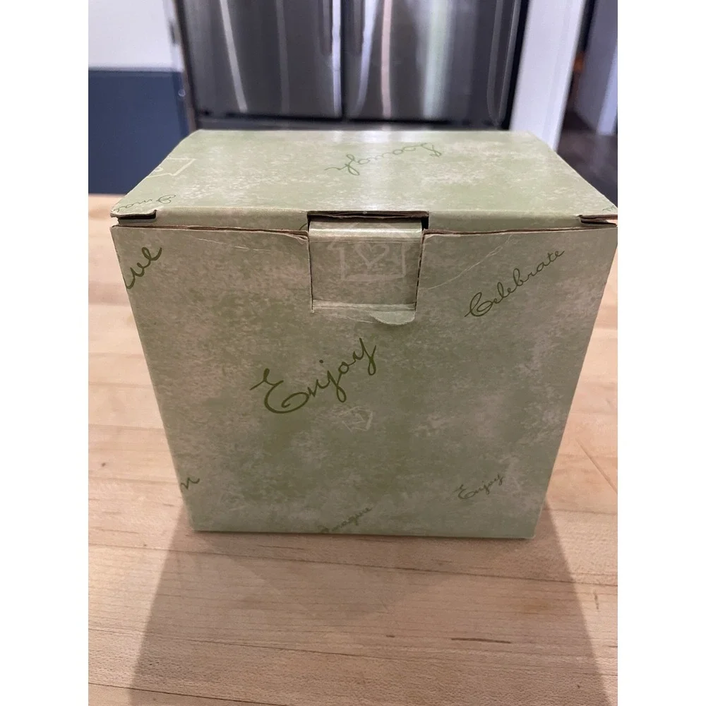Homemakers Idea Co Green Votive Candle Holder Heart Cutouts With Original Box